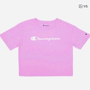 Champion Purple Tie Tee Shirt